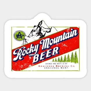 Rocky Mountain Beer Sticker